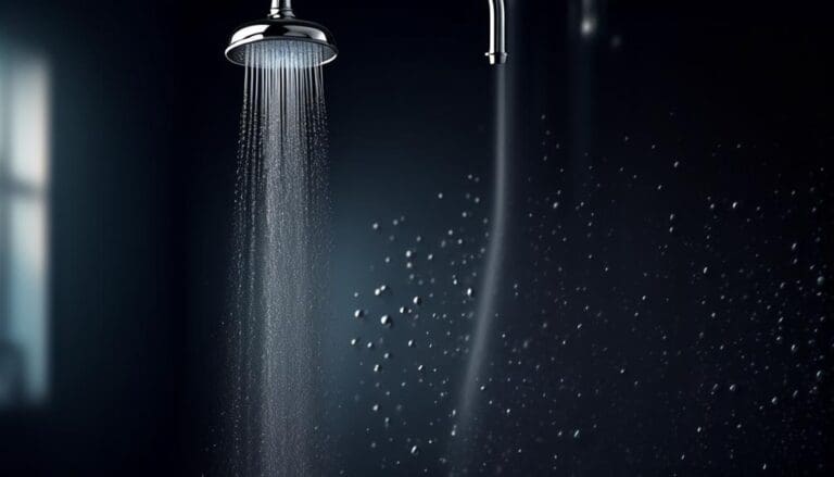 restoring water flow in shower head